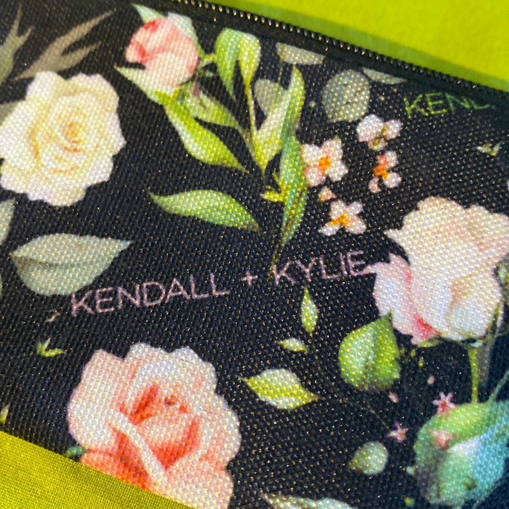 Kendall + Kylie small cosmetics bag